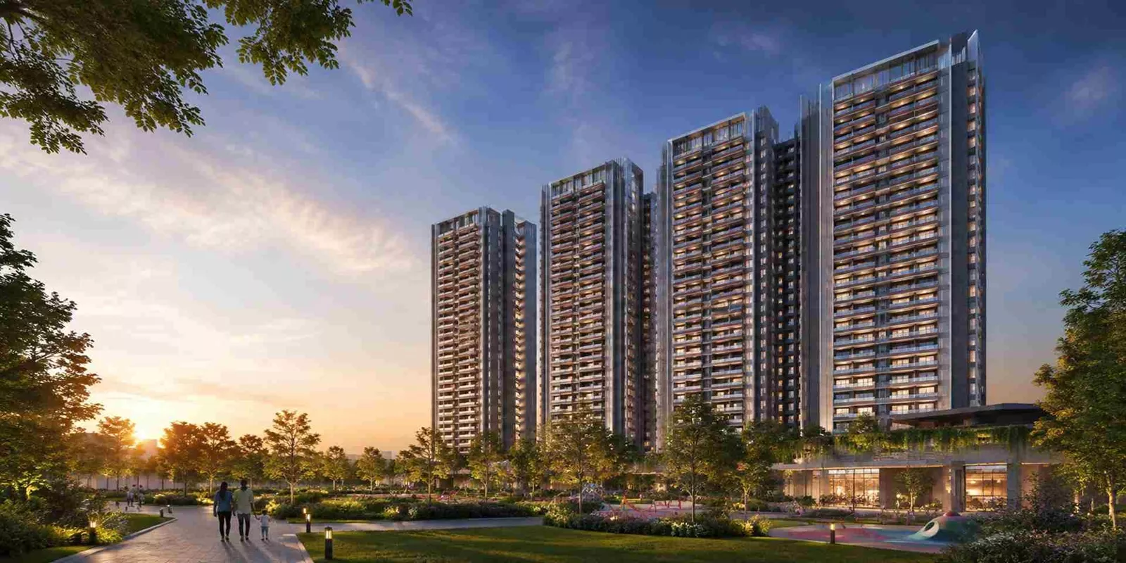 Pardos Sakura Sector 90 Gurgaon high-rise residential towers with green open spaces